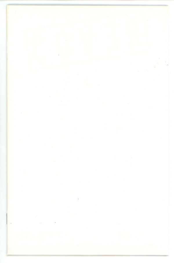 Cover 1 High Grade (2018) Blank Variant