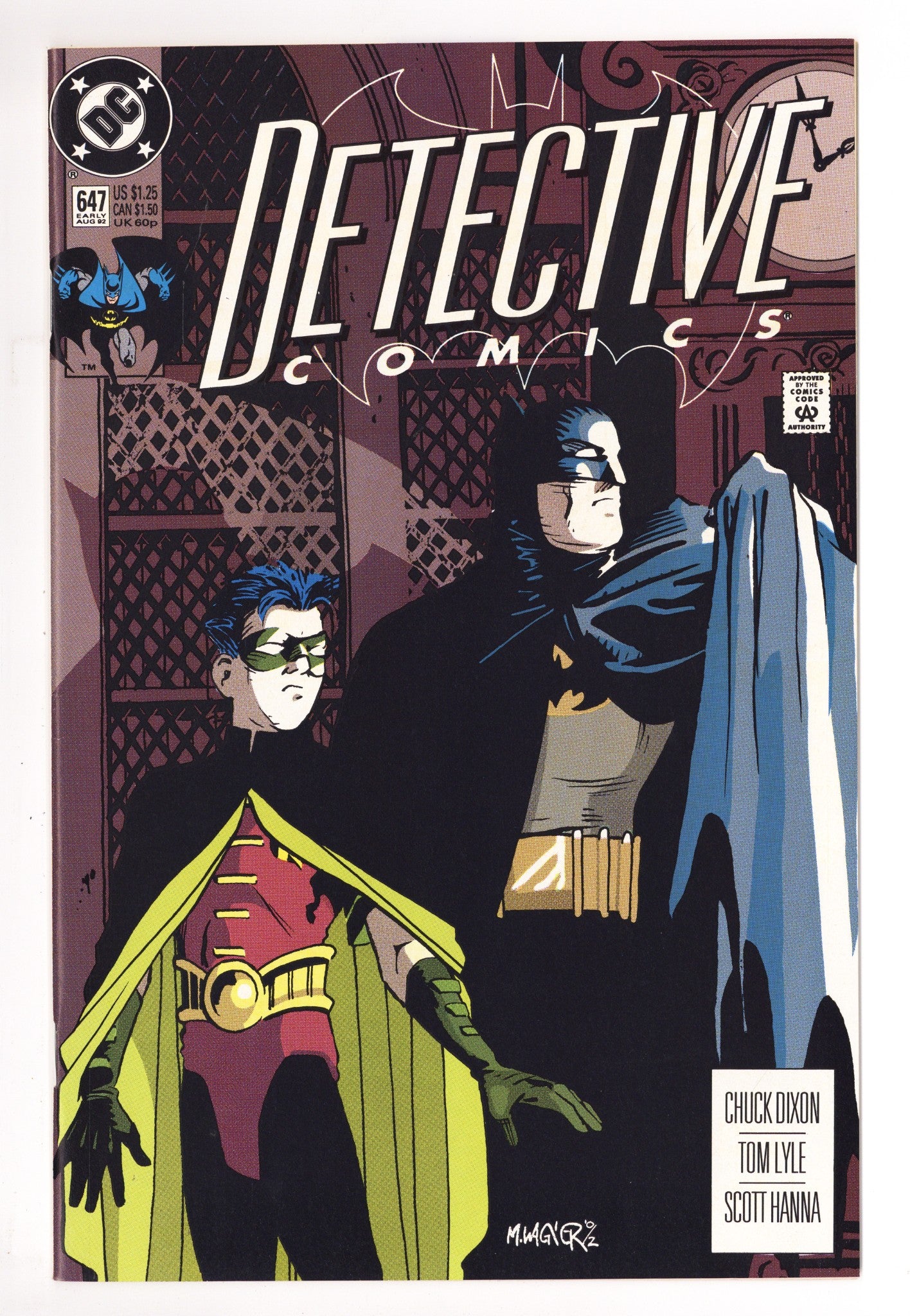 Detective Comics Vol 1 647 VF+ (8.5) (1992) 