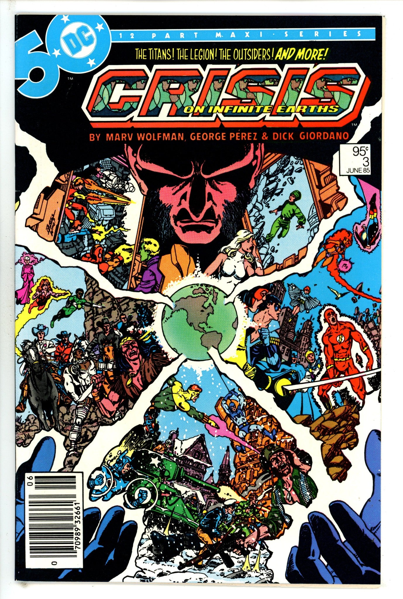 Crisis on Infinite Earths 3 Canadian Variant NM- (1985)