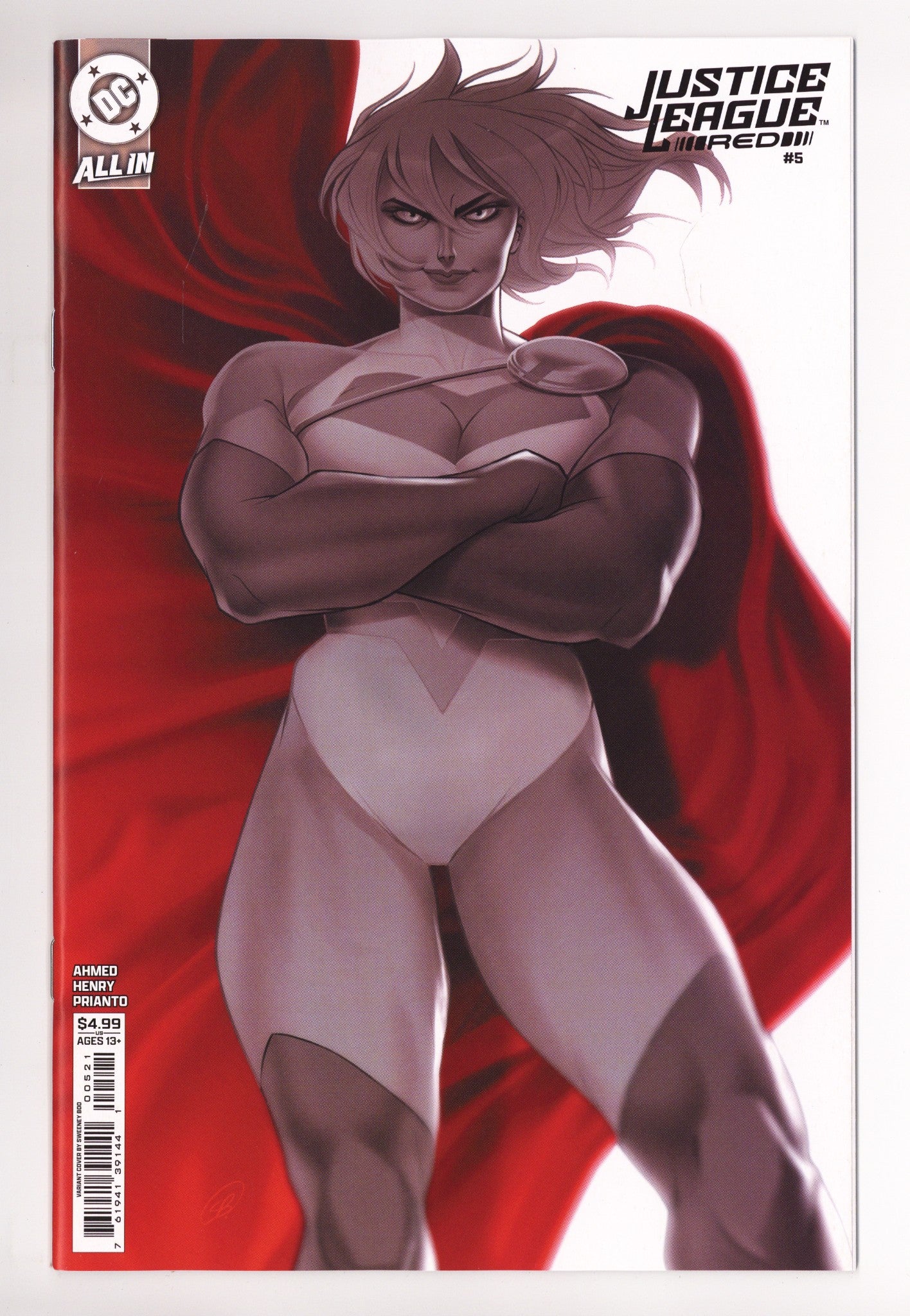 Justice League Red 5 Boo Variant (2025)