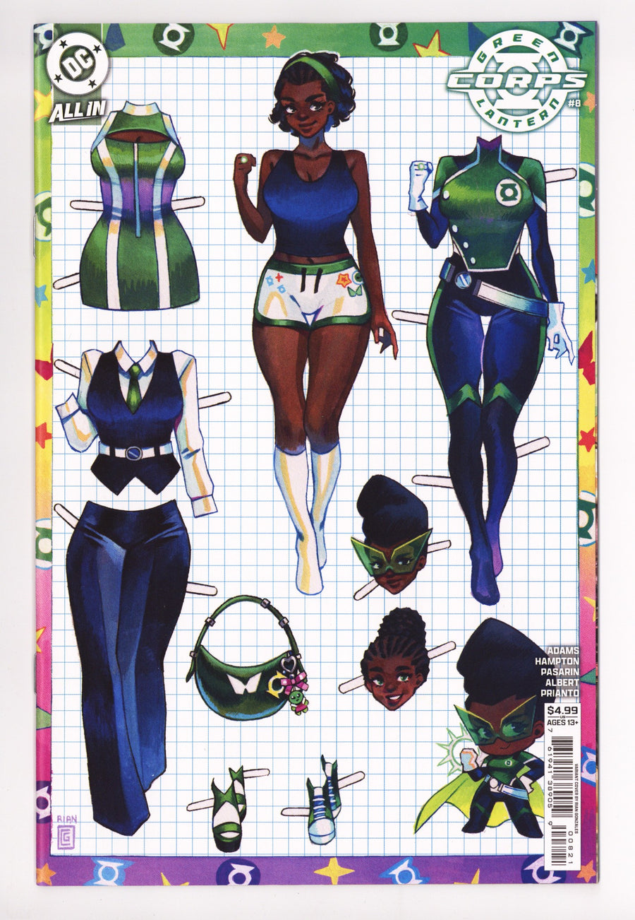 Green Lantern Corps Vol 4 8 Gonzales Variant (2025)