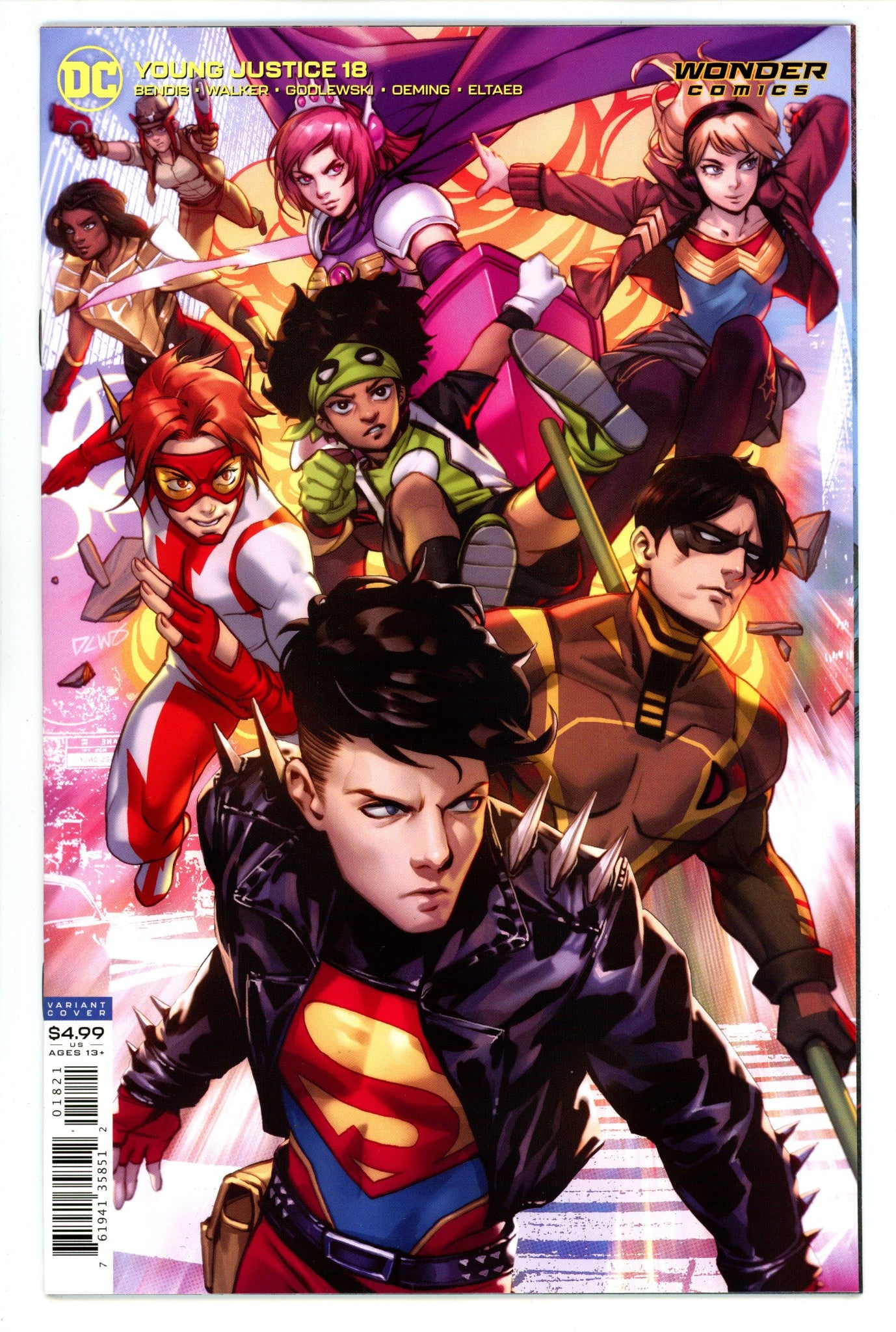 Young Justice Vol 3 18 High Grade (2020) Chew Variant 