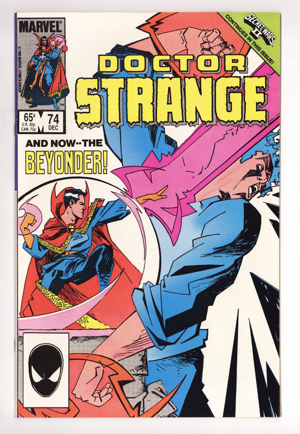 Doctor Strange Vol 2 74 High Grade (1985)