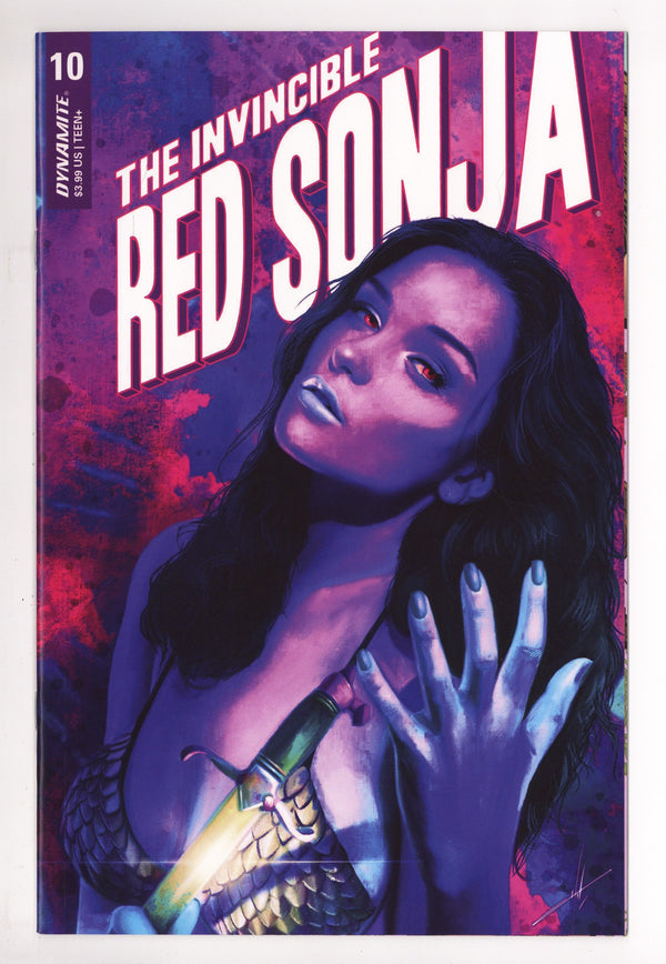 The Invincible Red Sonja   10  High Grade   (2022) Cohen Tint   Variant