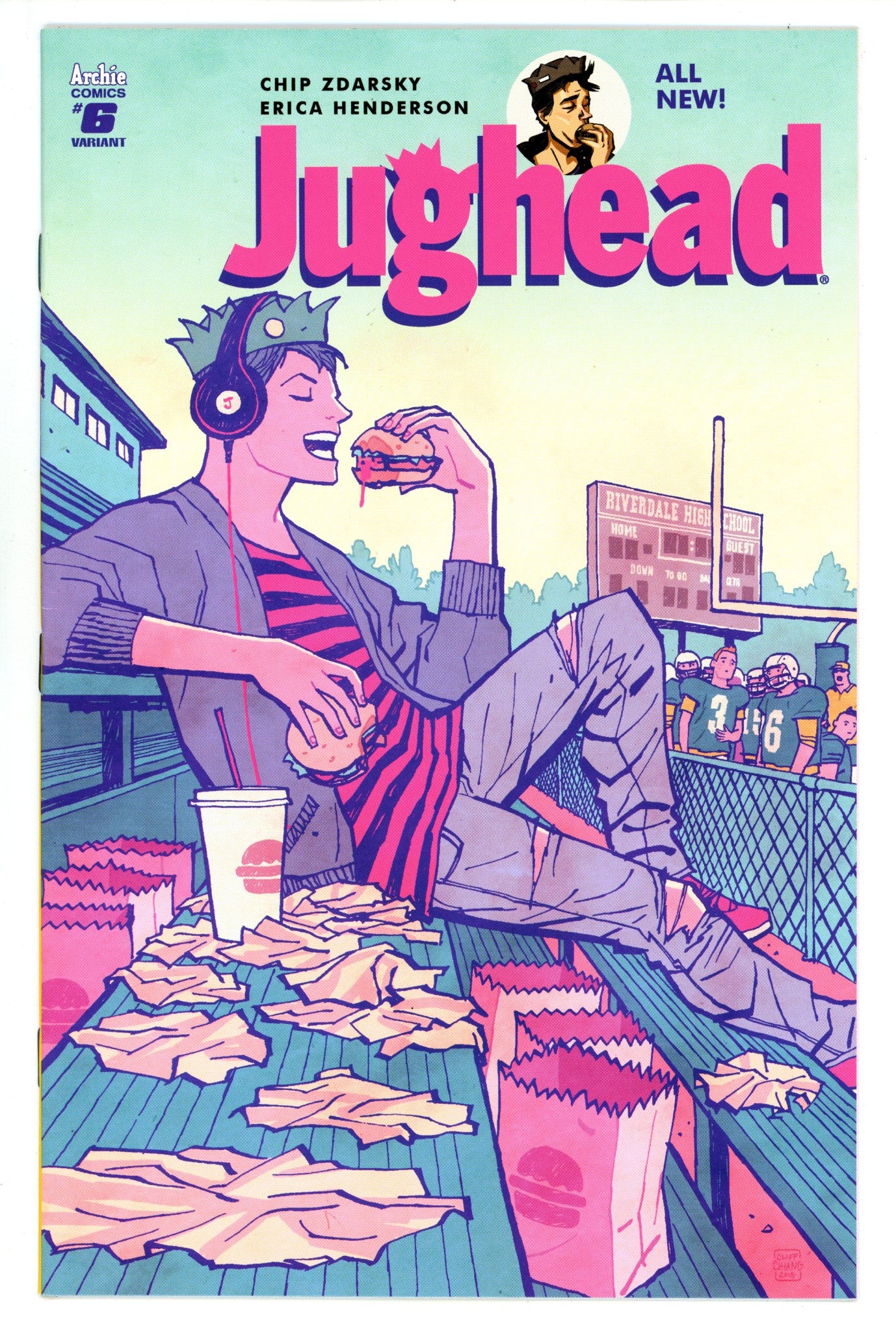 Jughead Vol 3 6 High Grade (2016) Chiang Variant 