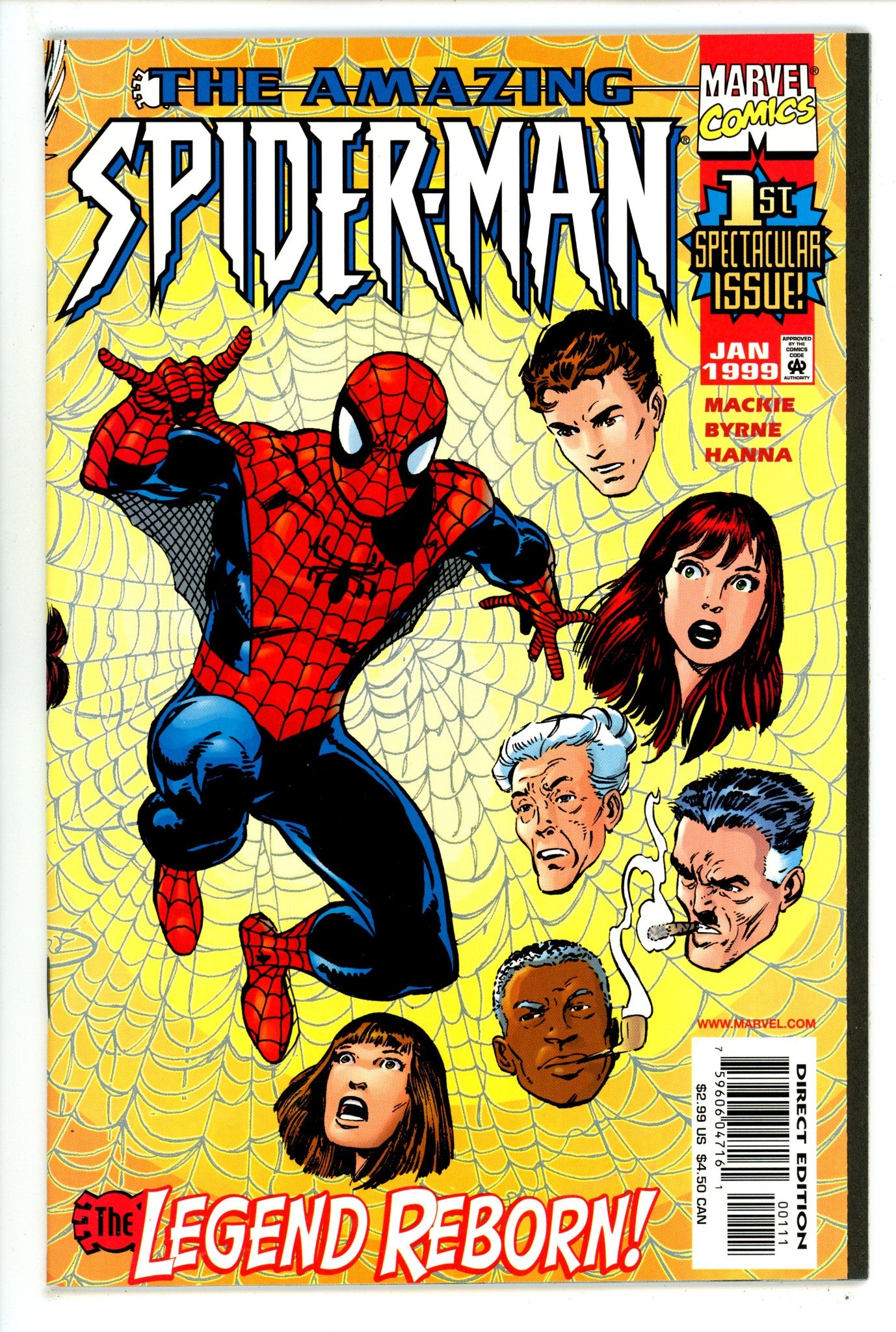 The Amazing Spider-Man Vol 2 1 VF/NM (9.0) (1999) 