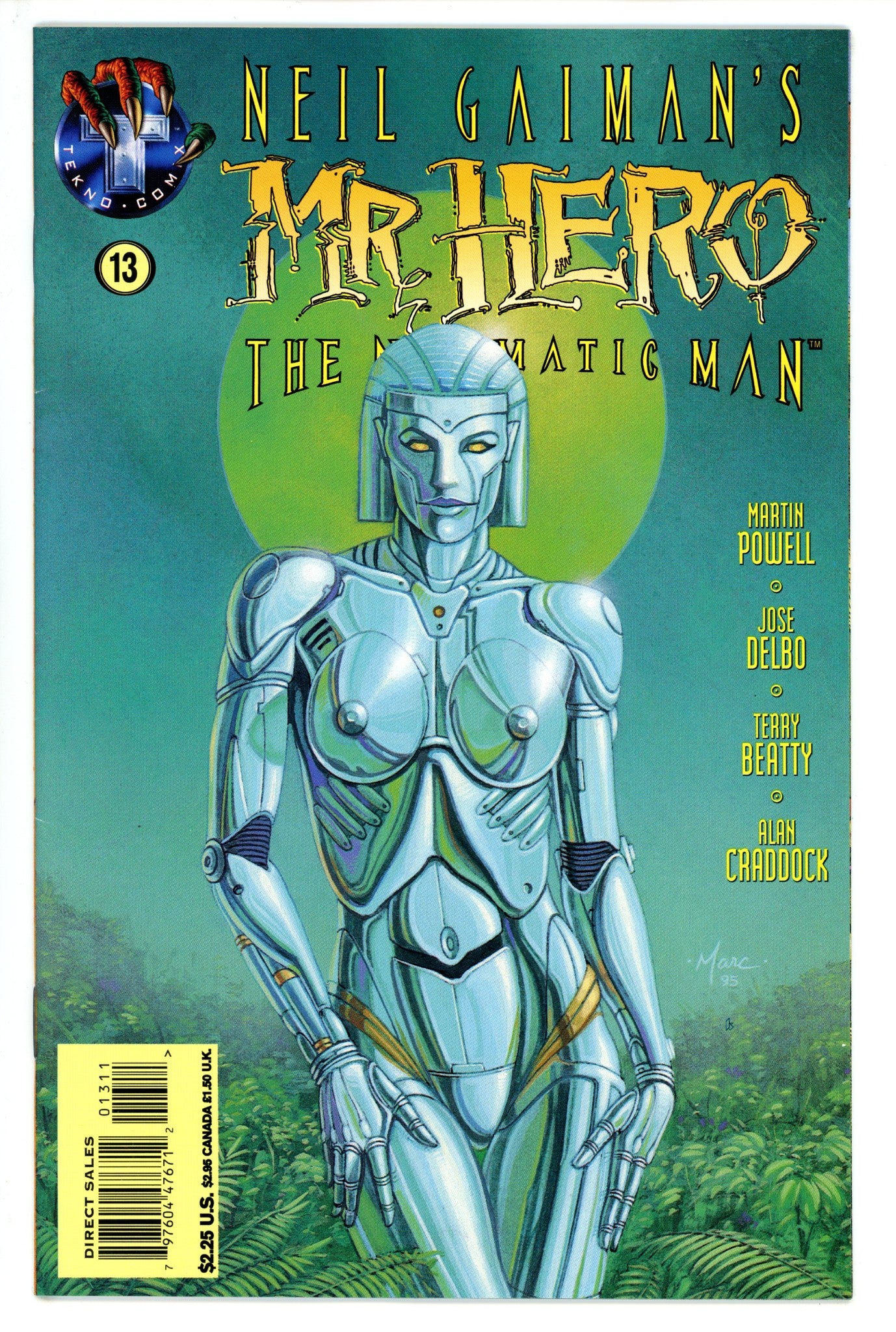 Neil Gaiman's Mr. Hero: The Newmatic Man Vol 1 13 (1996)
