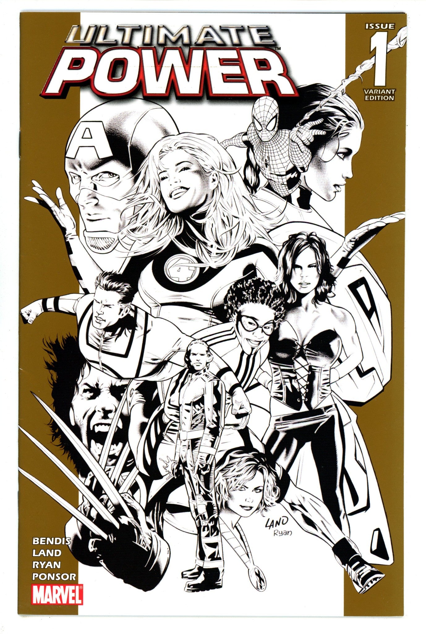 Ultimate Power 1 High Grade (2006) Land Sketch Variant 