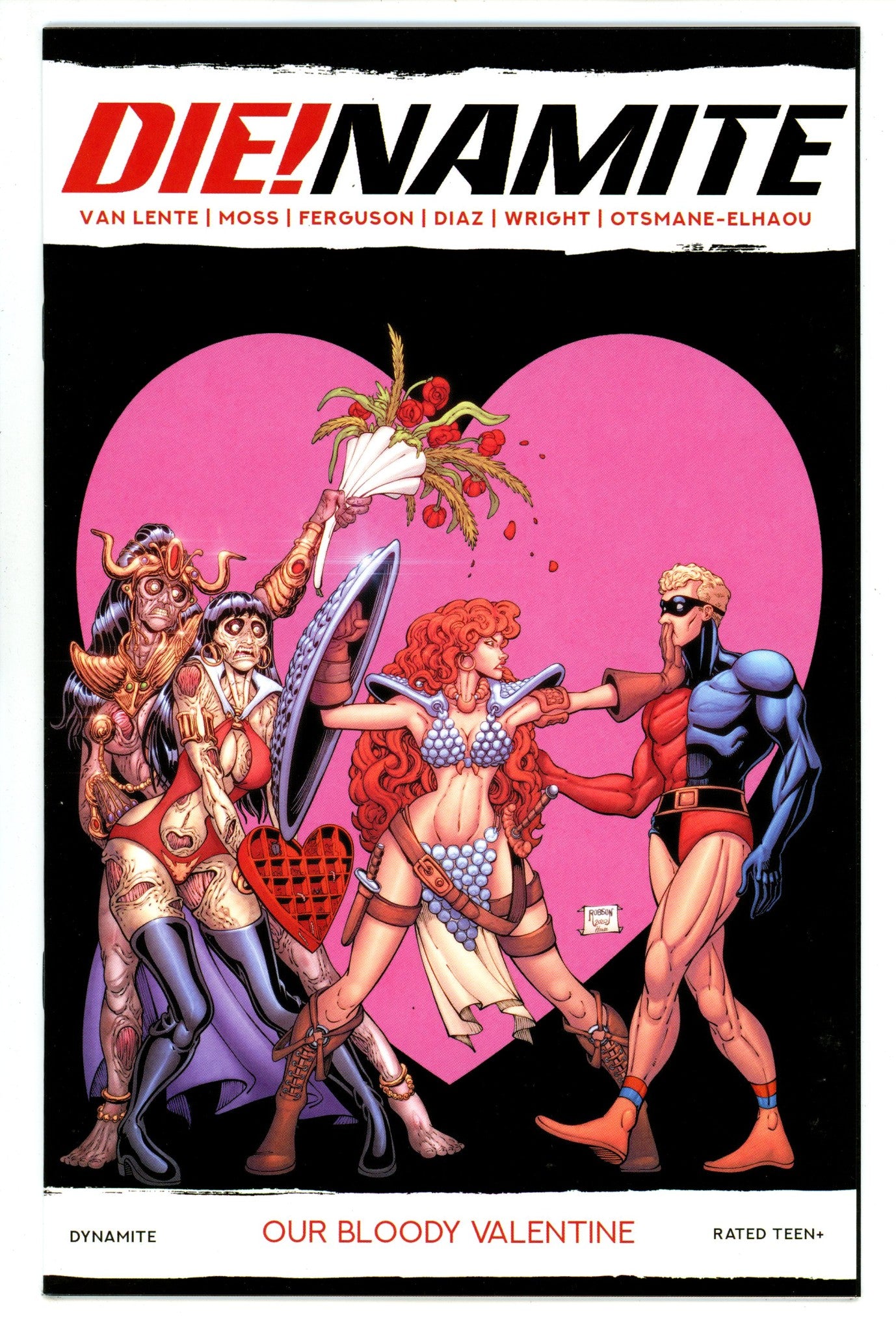 Die!namite Valentine's Special, Our Bloody Valentine [nn] High Grade (2021) Robson Variant 