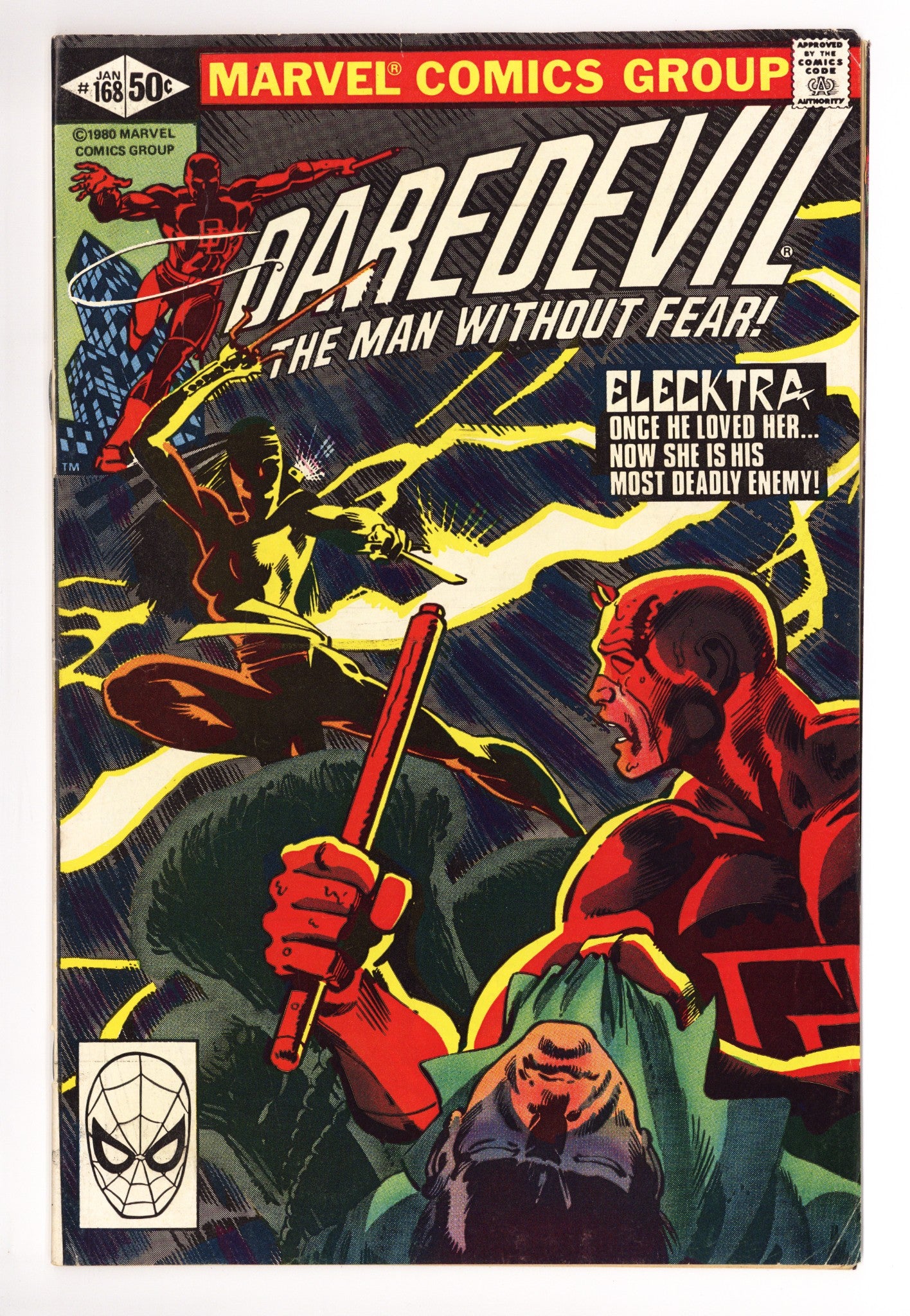 Daredevil Vol 1 168 FN (6.0) (1981) 