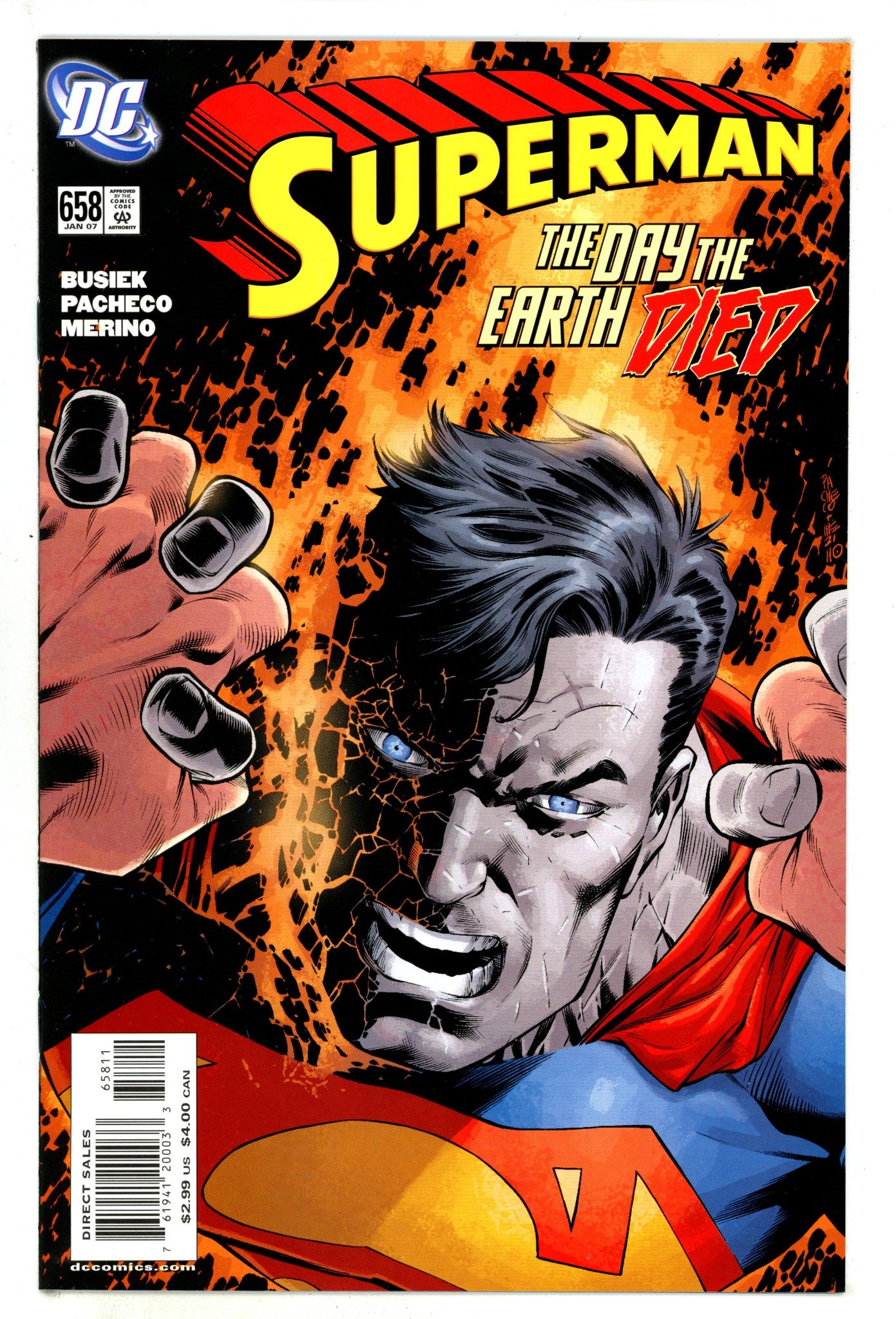 Superman Vol 1 658 High Grade (2007) 