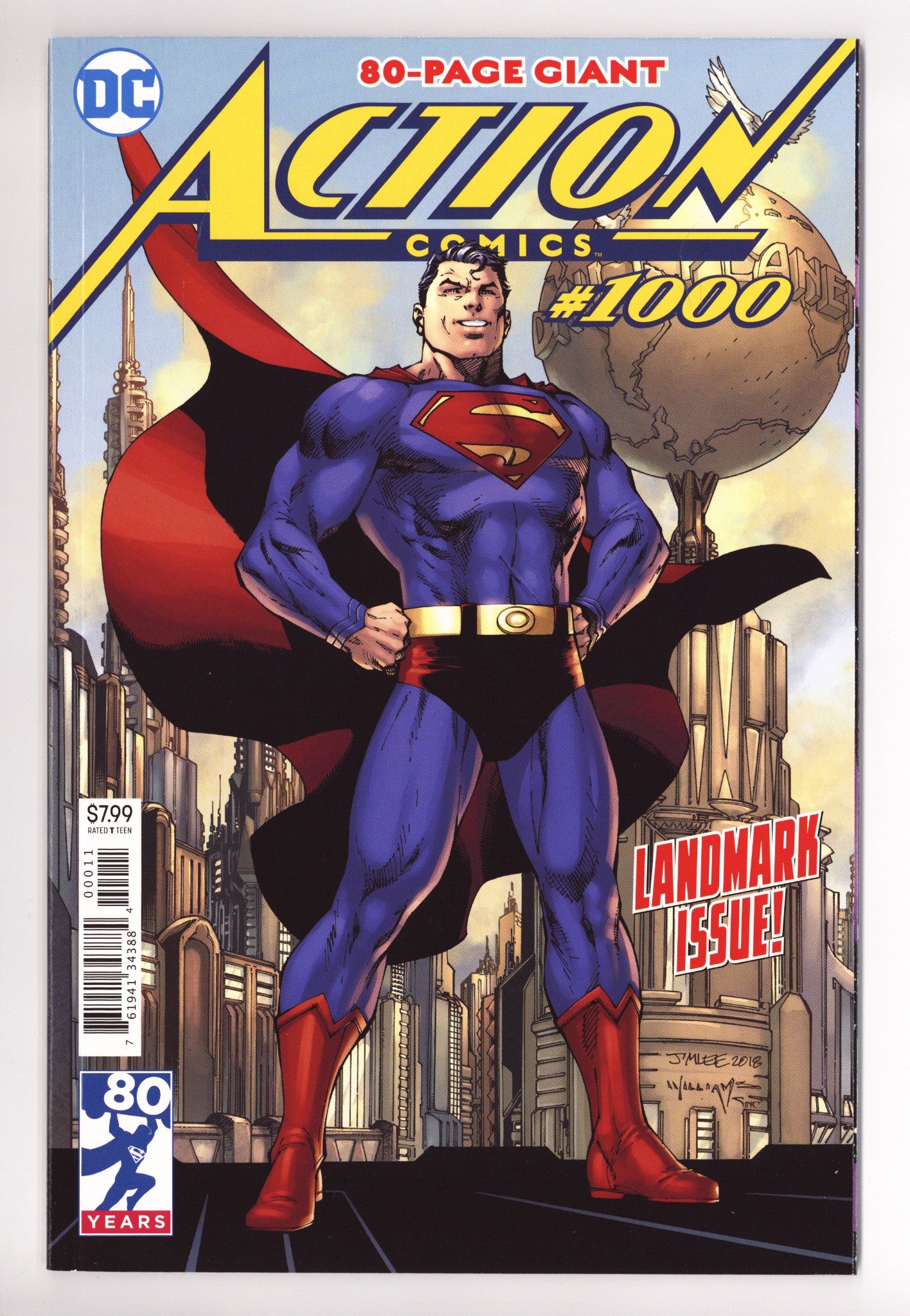 Action Comics Vol 3 1000 High Grade (2018) 