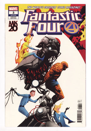 Fantastic Four Vol 6 3 High Grade (2019) Lee Variant