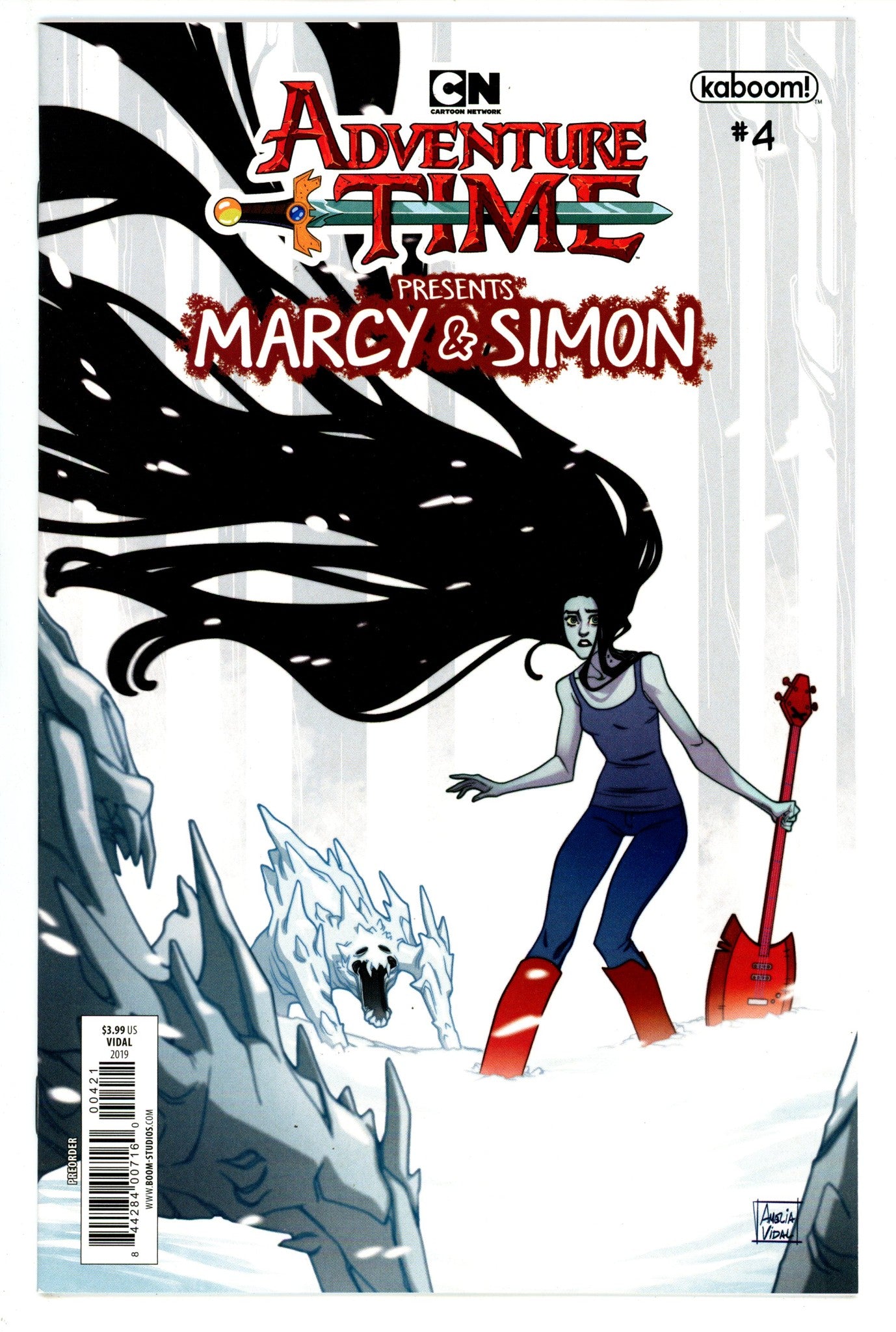 Adventure Time: Marcy and Simon 4 NM- (9.2) (2019) Vidal Variant 