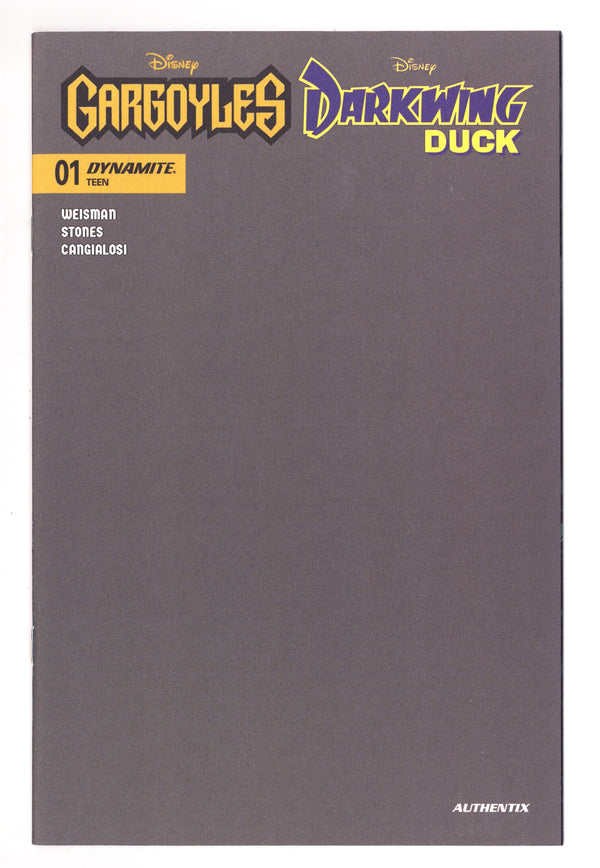 Gargoyles Darkwing Duck 1 Grey Blank Variant (2026)