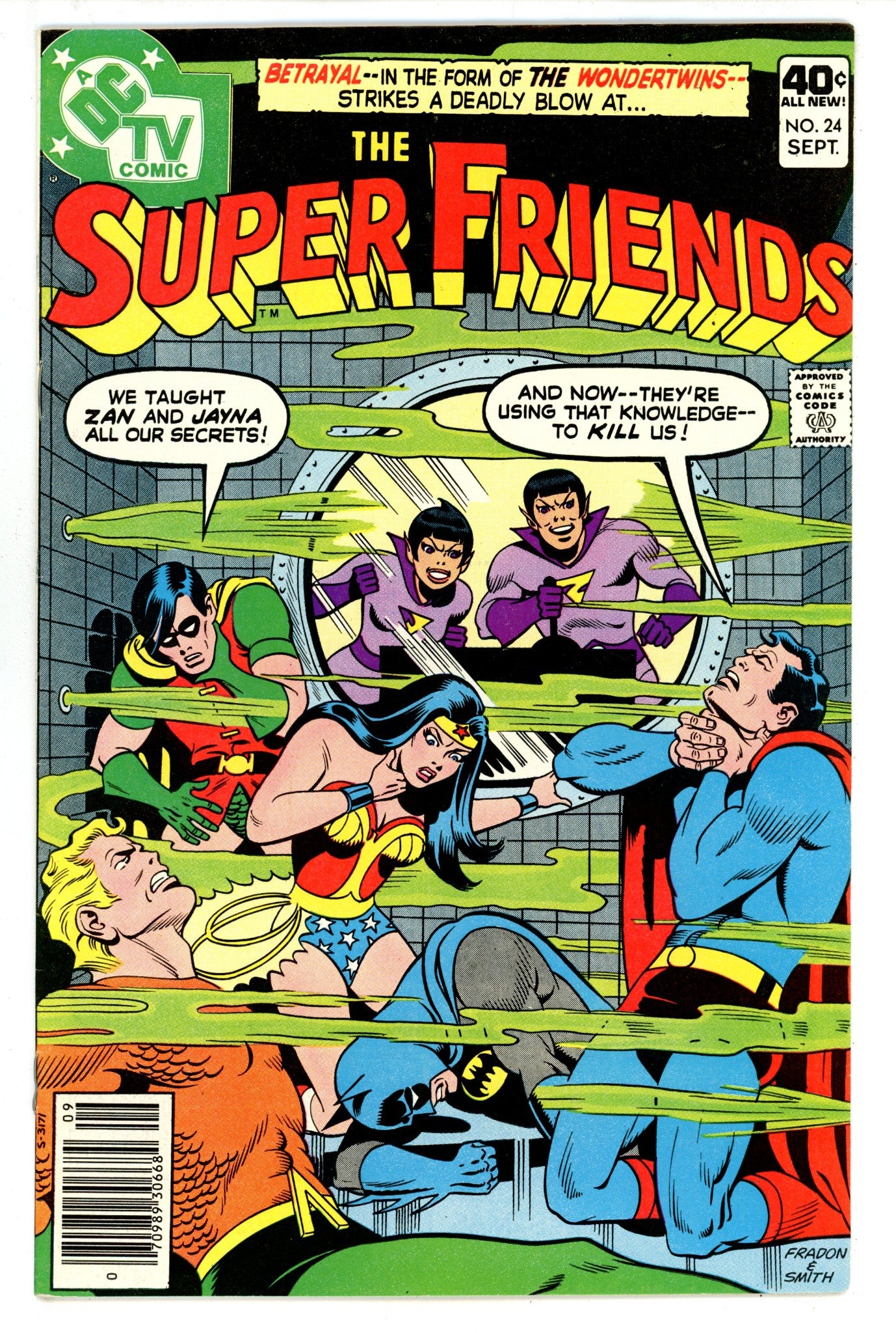 Super Friends Vol 1 24 VF- (7.5) (1979) 