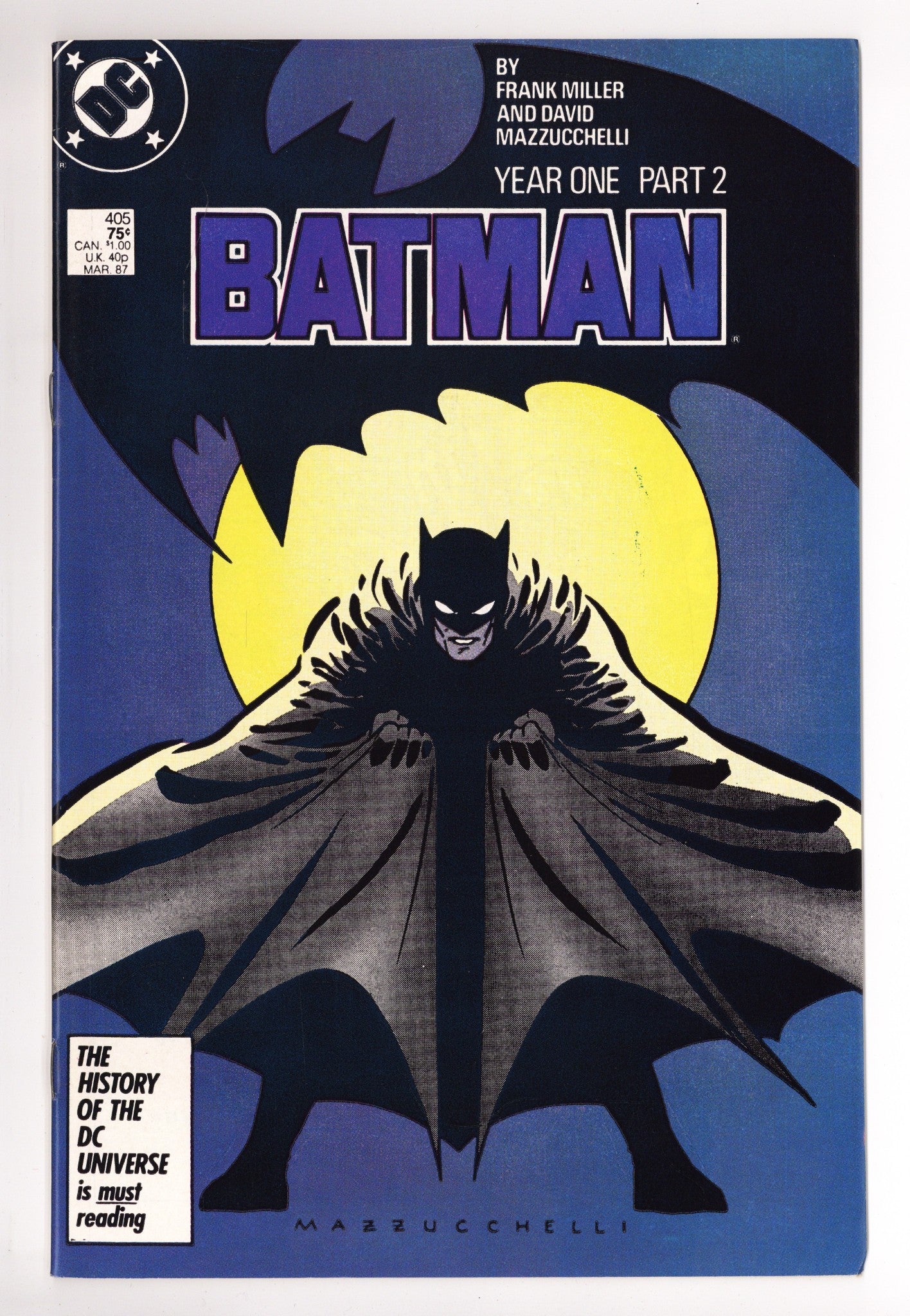Batman Vol 1 405 FN/VF (7.0) (1987) 