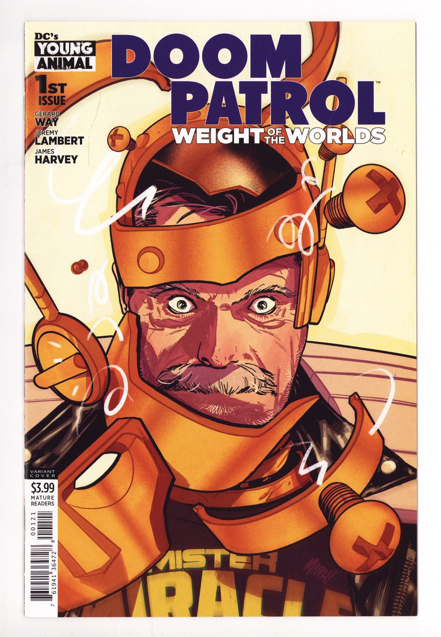 Doom Patrol: Weight of the Worlds 1 High Grade (2019) Gerads Variant 