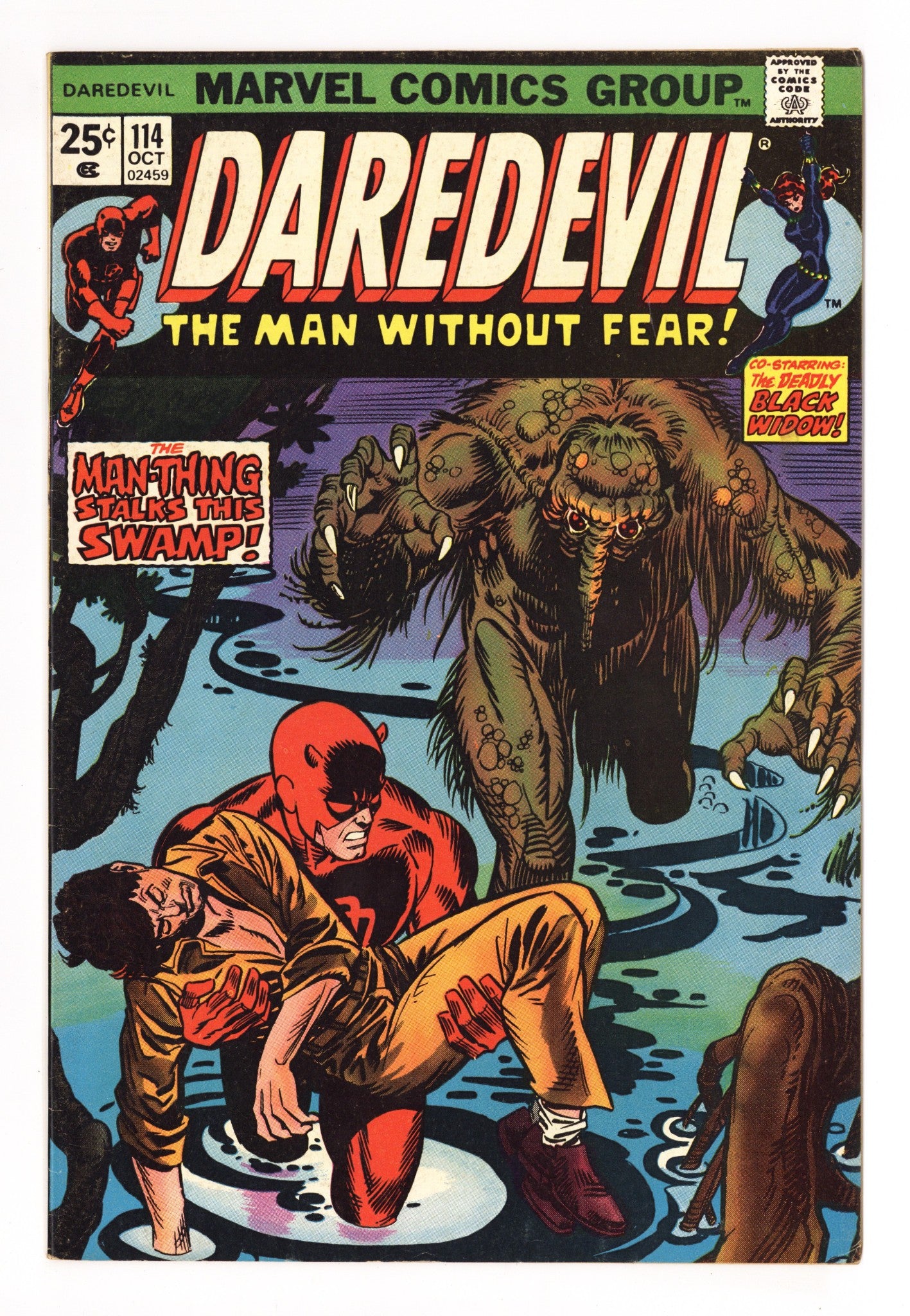 Daredevil Vol 1 114 FN/VF (7.0) (1974) 