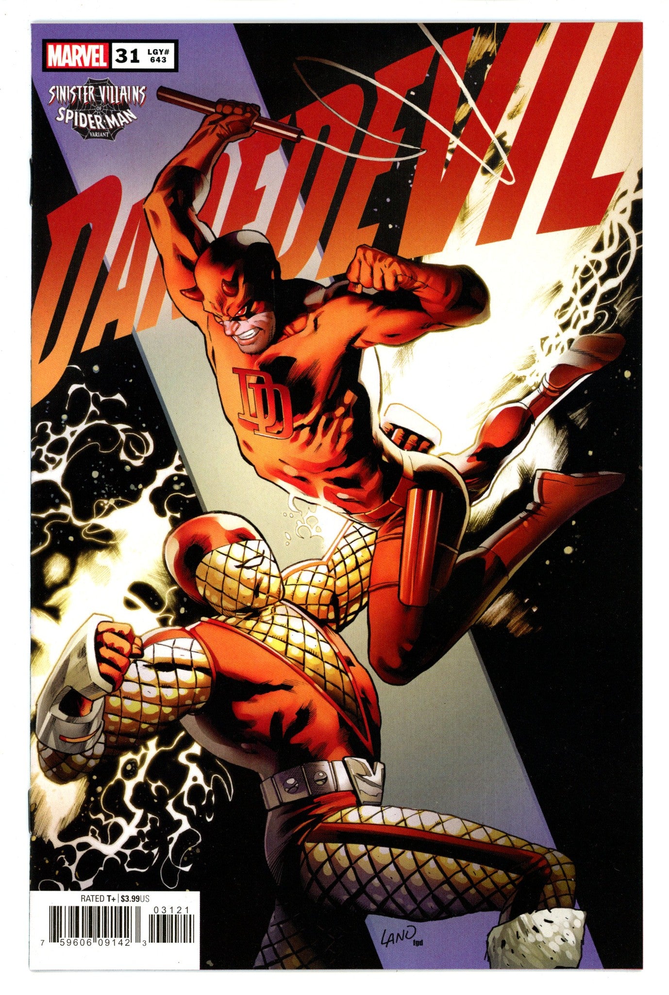 Daredevil Vol 6 31 (643) High Grade (2021) Land Variant 
