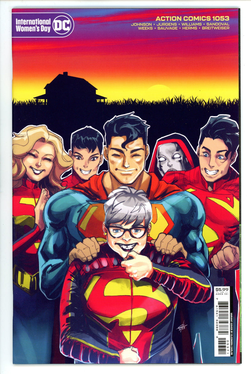 Action Comics Vol 3 1053 High Grade (2023) Carlini Variant 