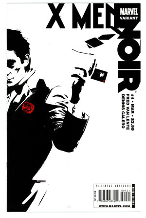 X-Men Noir 4 High Grade (2009) Calero Variant
