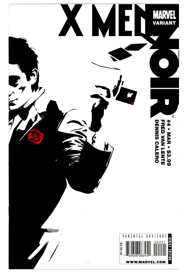 X-Men Noir 4 High Grade (2009) Calero Variant