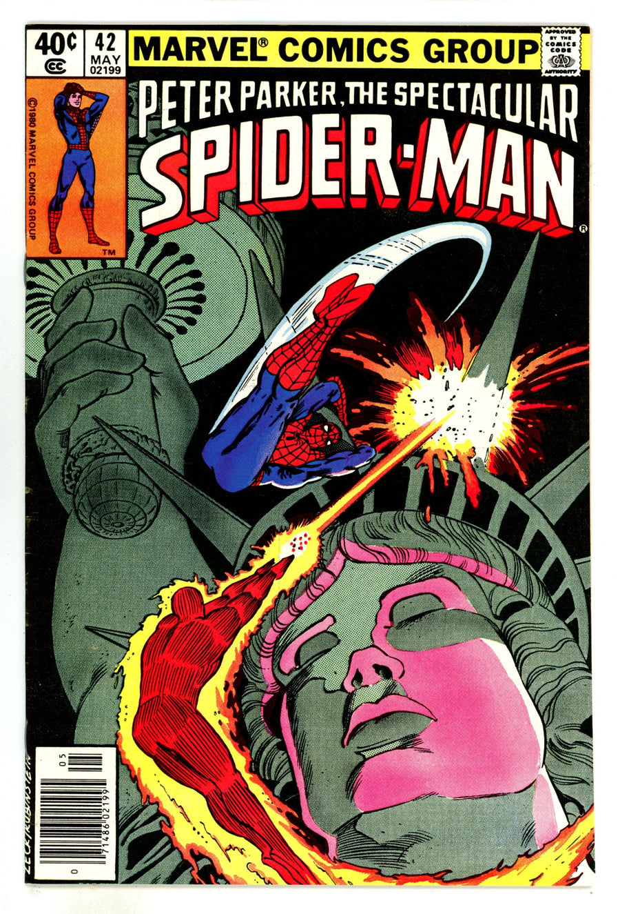 The Spectacular Spider-Man Vol 1 42  VF/NM (9.0)  (1980)  Newsstand  