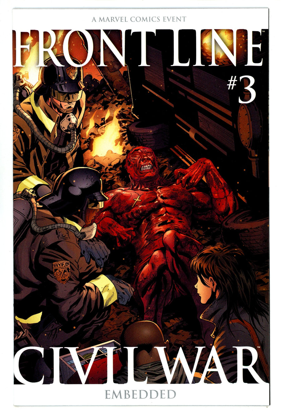 Civil War: Front Line 3 High Grade (2006) 2nd Print 