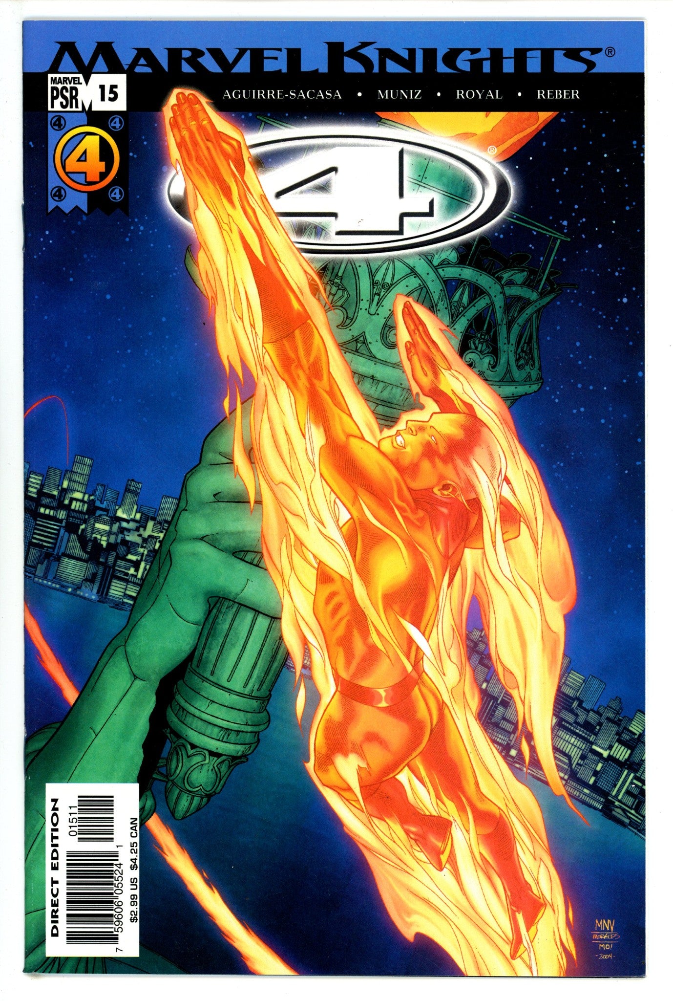 Marvel Knights 4 15 High Grade (2005) 