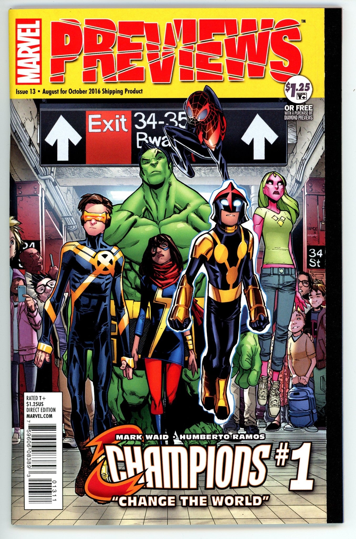 Marvel Previews Vol 3 13 High Grade (2016) 