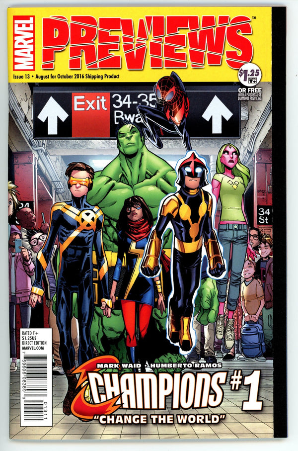Marvel Previews Vol 3 13 High Grade (2016)