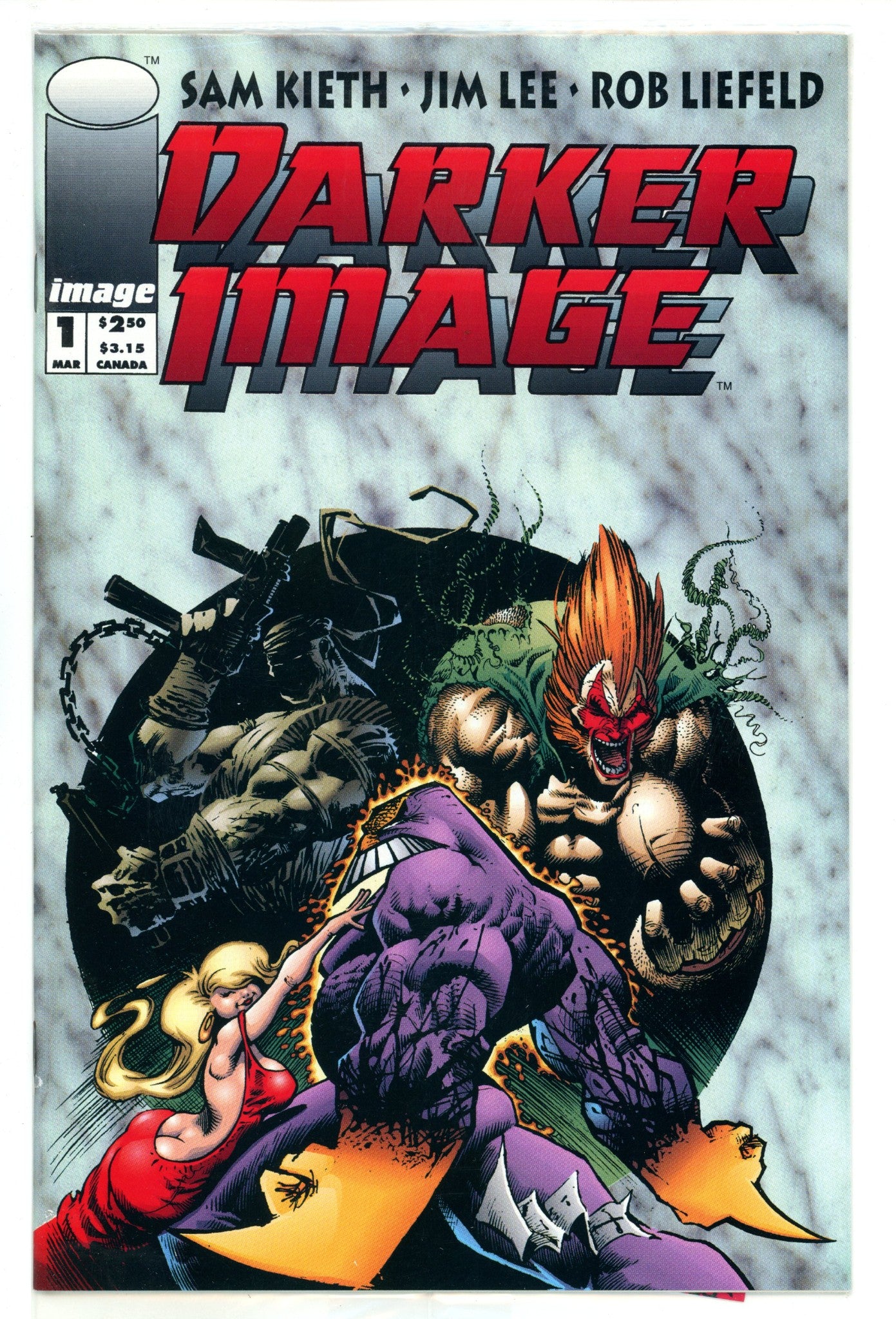 Darker Image 1 High Grade (1993) Bloodwulf Variant 