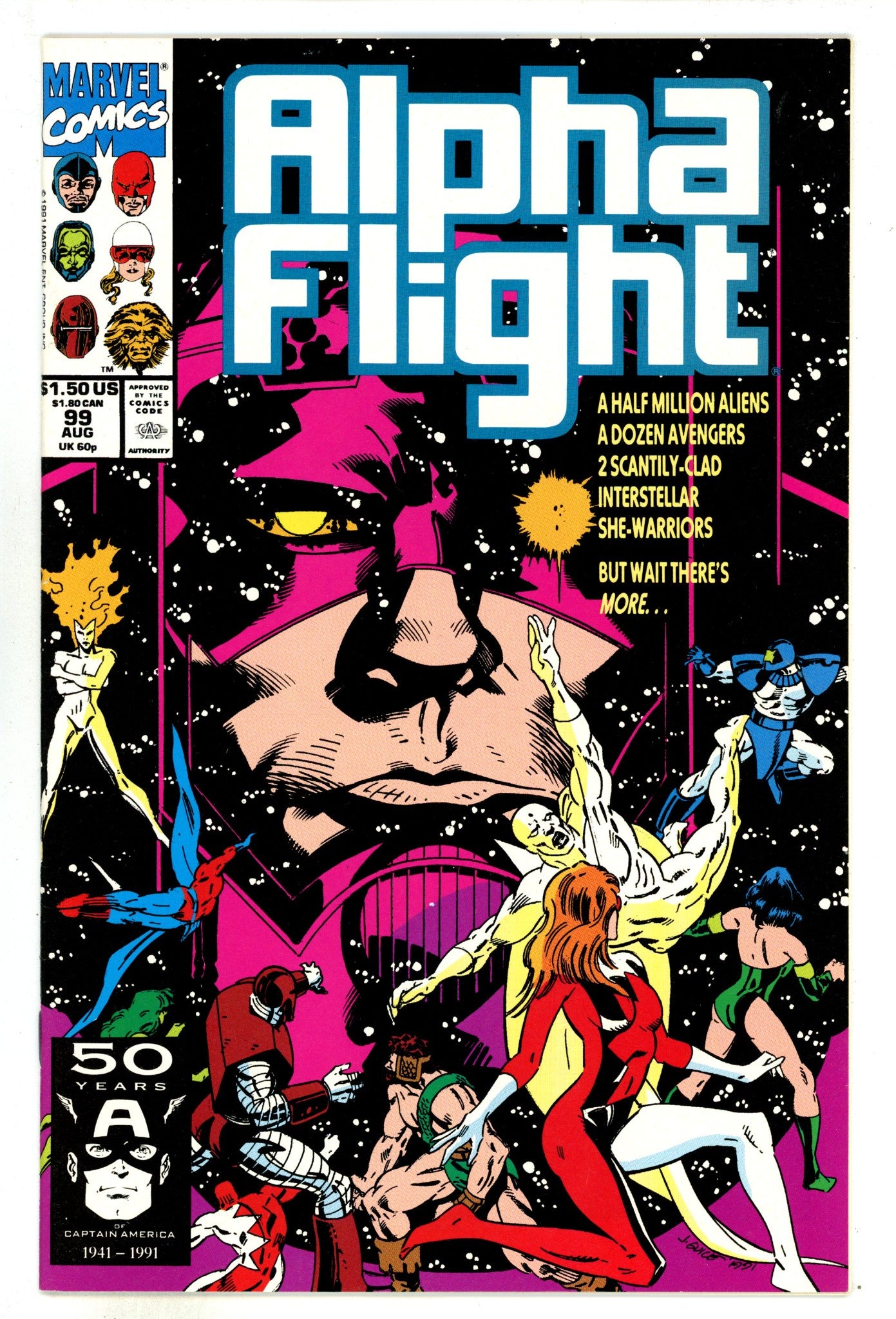 Alpha Flight Vol 1 99 High Grade (1991) 