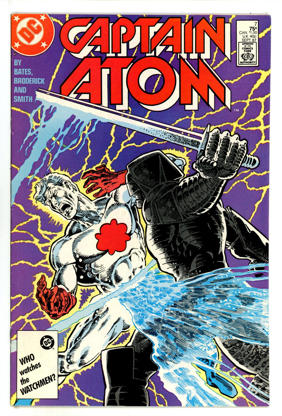 Captain Atom Vol 3 7 Mid Grade (1987) 