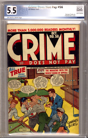 Crime Does Not Pay 56 PGX 5.5