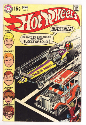 Hot Wheels 2 VG (4.0) (1970)