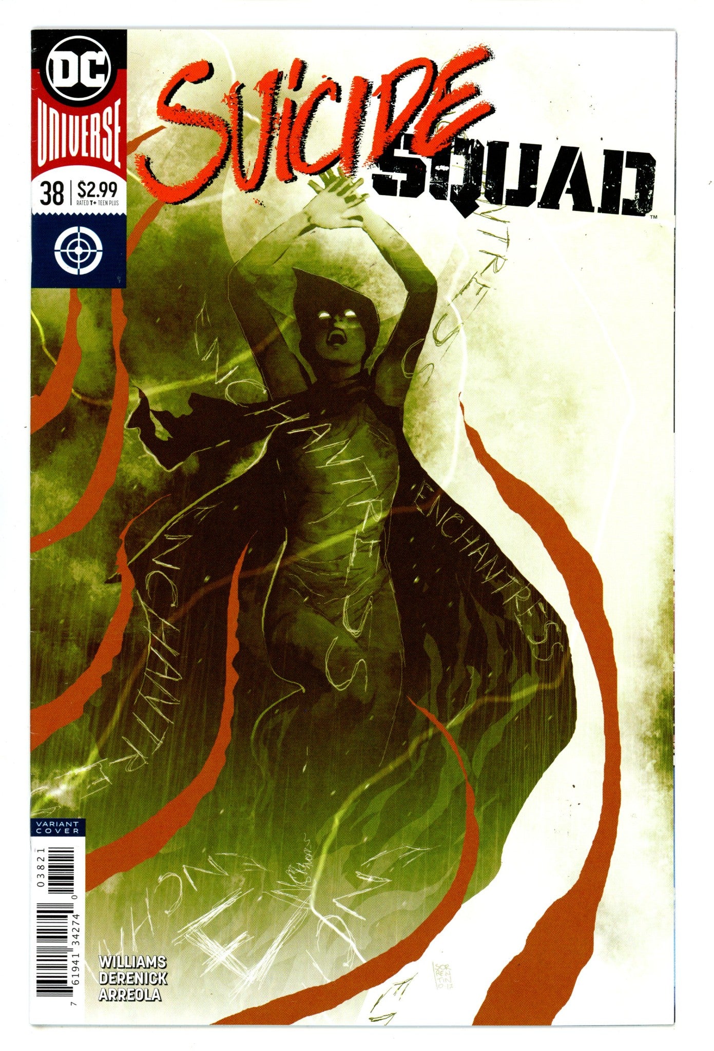 Suicide Squad Vol 4 38 Mid Grade (2018) Sorrentino Variant 