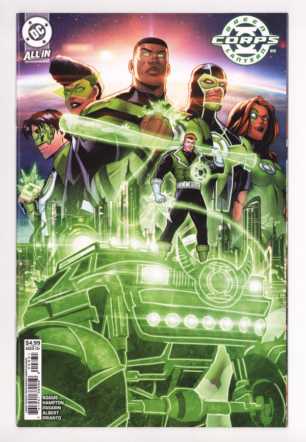 Green Lantern Corps Vol 4 8 Mercer Variant (2025)