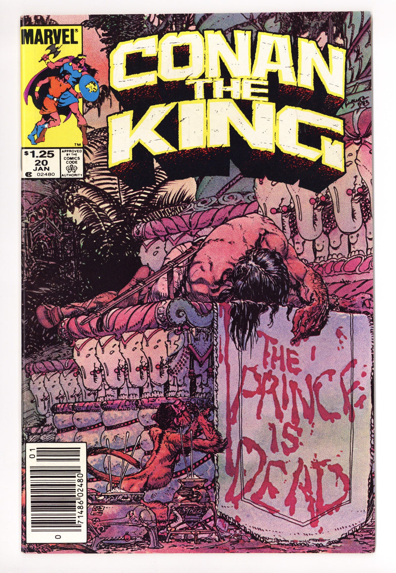 Conan the King 20 VF- (7.5) (1984) Canadian Price Variant 