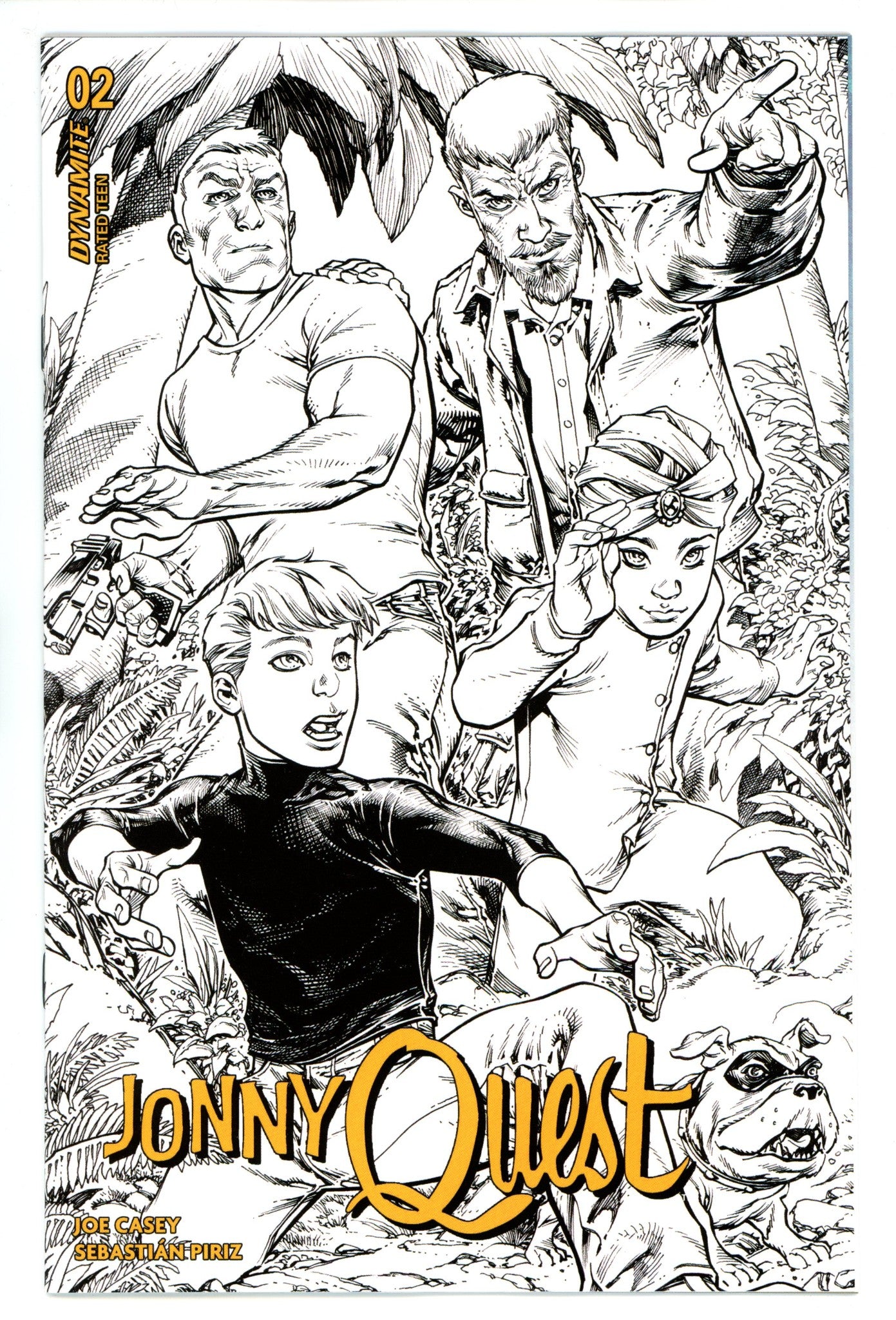 Jonny Quest 2 Raney B&W Incentive Variant (2024)