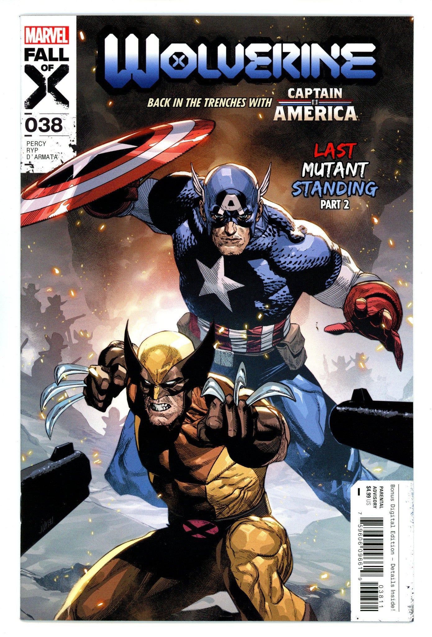 Wolverine Vol 7 38 High Grade (2023) 