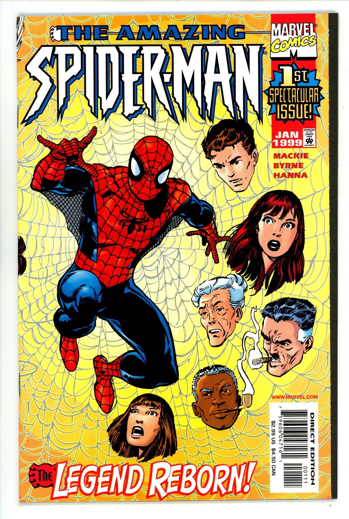 The Amazing Spider-Man Vol 2 1 NM- (9.2) (1999) 