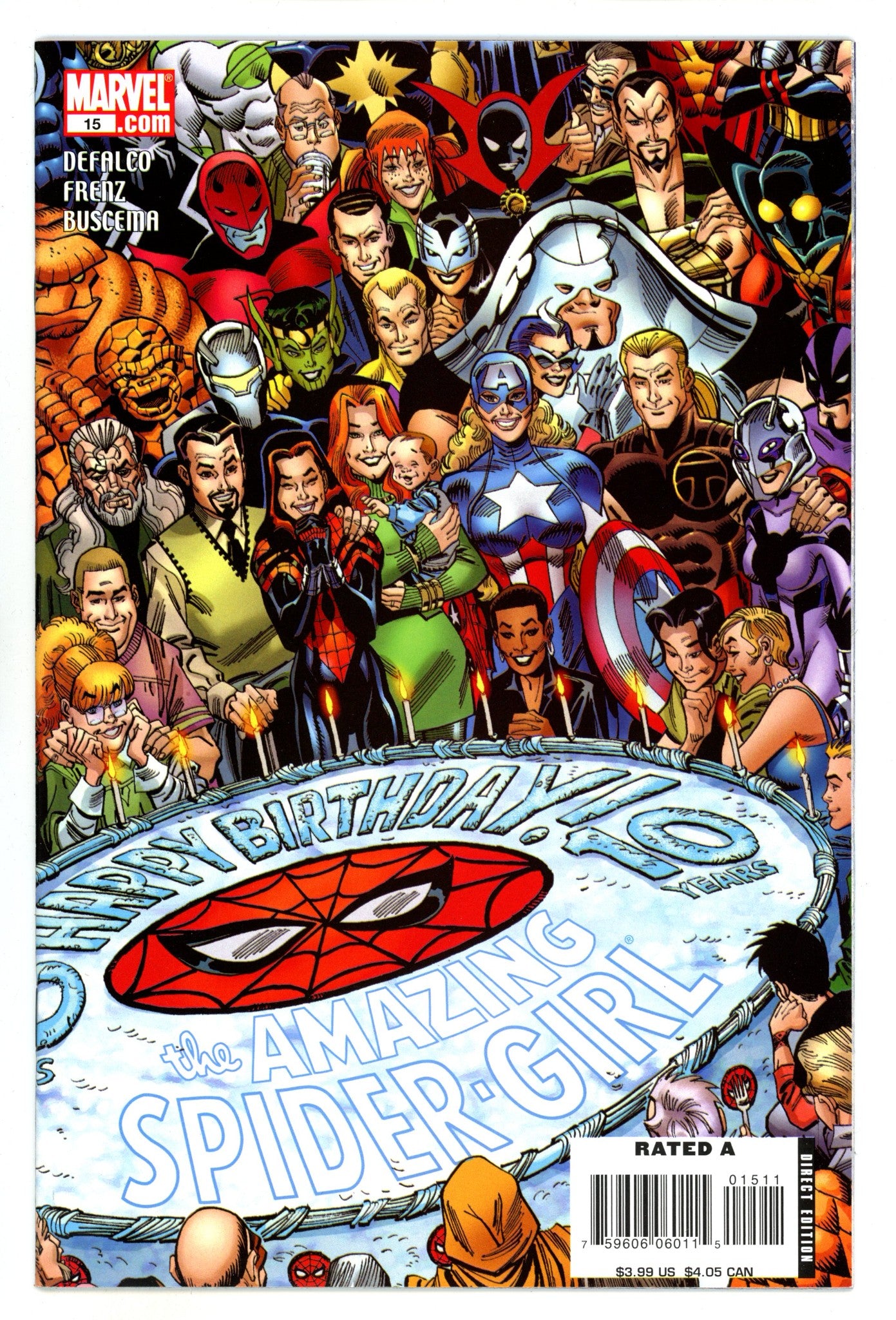 Amazing Spider-Girl 15 High Grade (2008) 