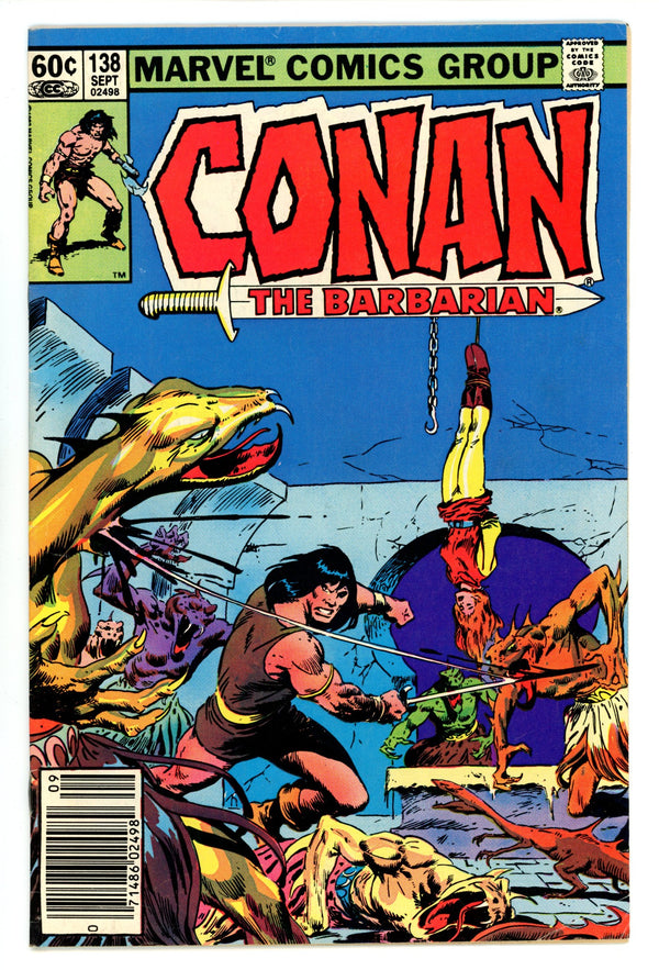 Conan the Barbarian Vol 1 138 Mid Grade (1982) Newsstand