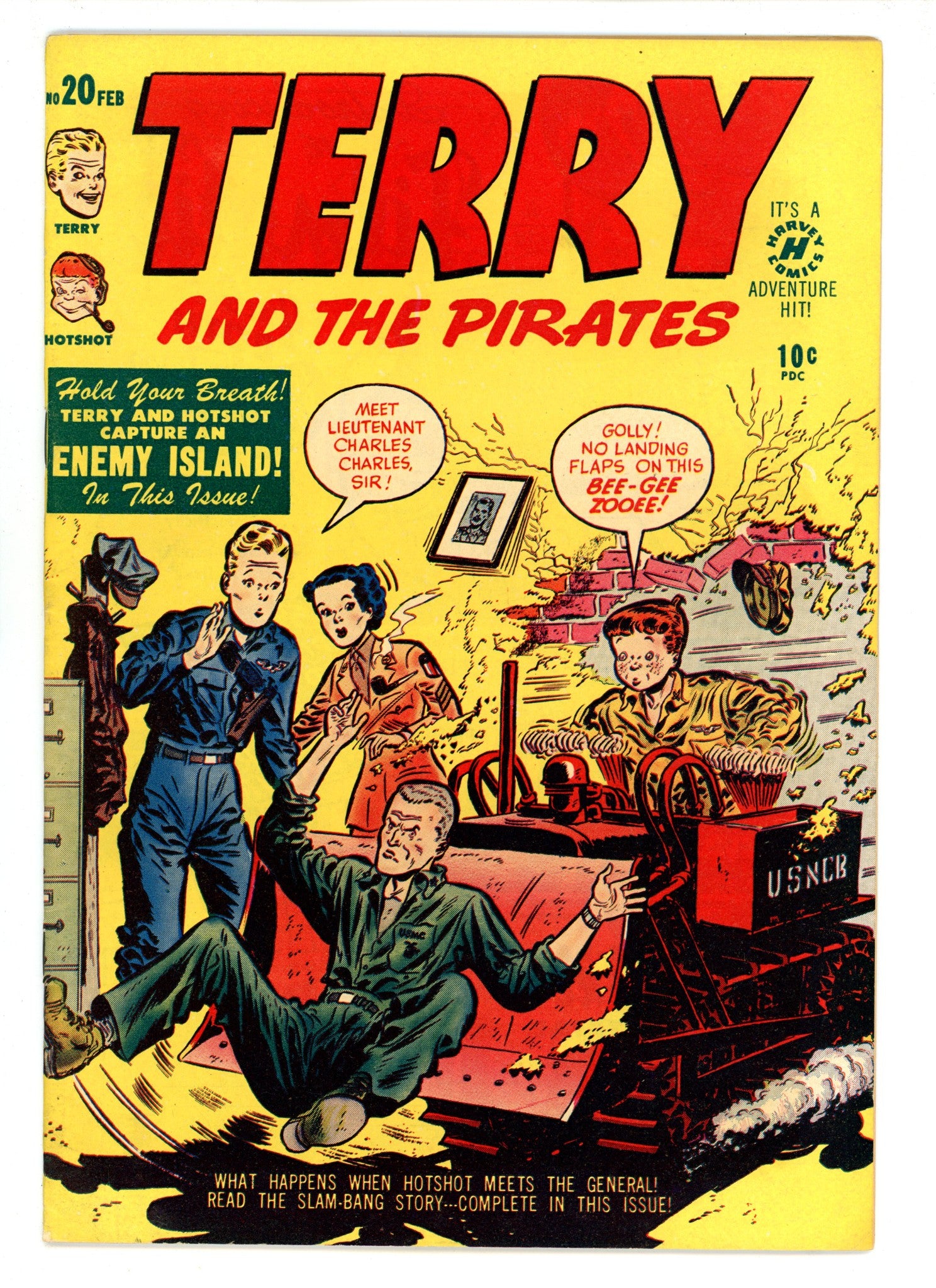 Terry and the Pirates Comics 20 VF (8.0) (1950) 