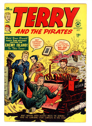Terry and the Pirates Comics 20 VF (8.0) (1950) 