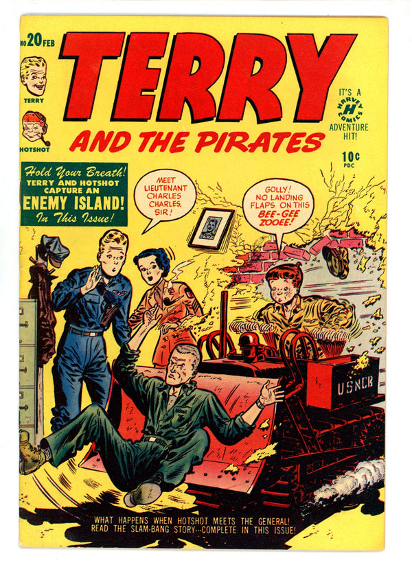 Terry and the Pirates Comics 20 VF (8.0) (1950)