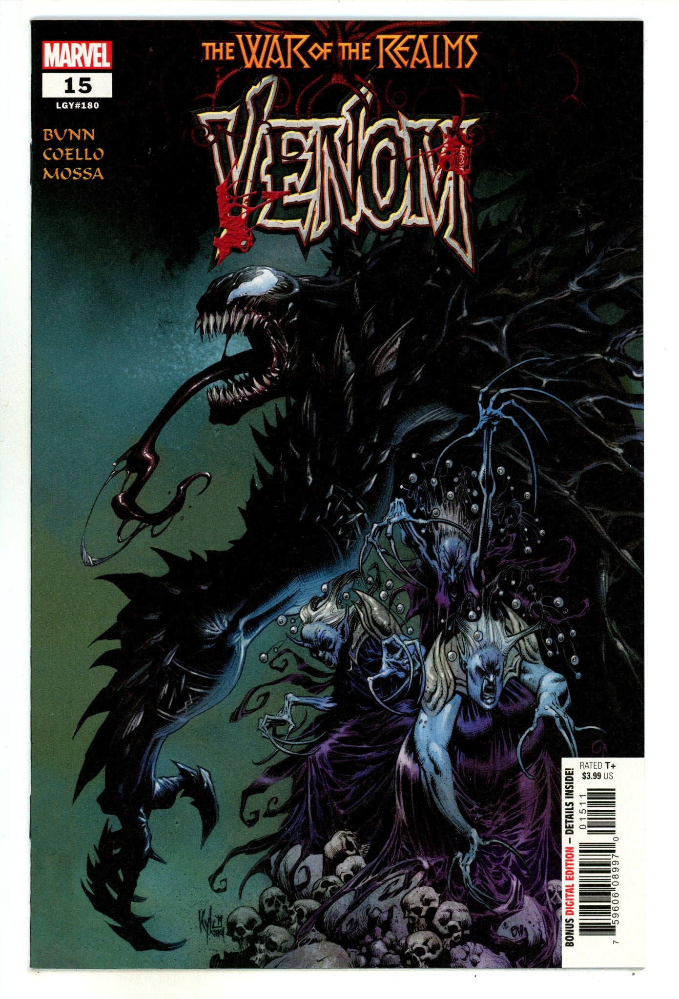 Venom Vol 4 15 (180) High Grade (2019) Bloody Variant 
