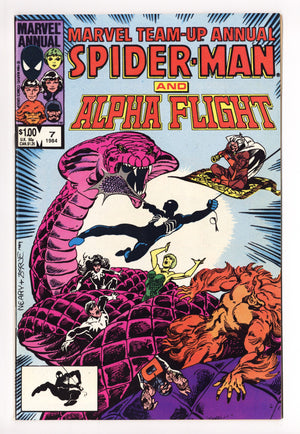 Marvel Team-Up Annual Vol 1 7 High Grade (1984) 